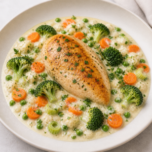 HEALTHY vol au vent met bloemkoolsaus
